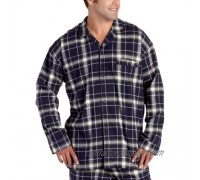 Nautica Sleepwear Men's St. Andrew's Plaid Flannel Long Sleeve Shirt