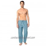 Andrew Scott Men's 2 Pack Super Soft Woven Pajama & Sleep Long Lounge PJ Pants