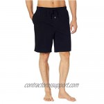 Bintangor Men's Pajama Shorts 100% Cotton Sleep Knit Elastic Waistband Lounge Wear pj Shorts 2 Pack