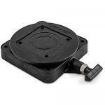 Cannon 2207003 Low-Profile Swivel Downrigger Mounting Base Black Composite