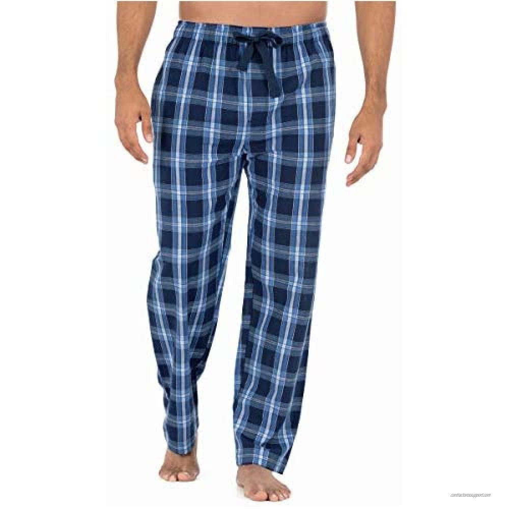 CHAPS Mens Soft Touch Printed Flannel Pajama Pant Pajama Bottom