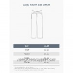 DAVID ARCHY Men's Comfy Jersey Soft Cotton Knit Pajama Long John Lounge Sleep Pants 2 Pack