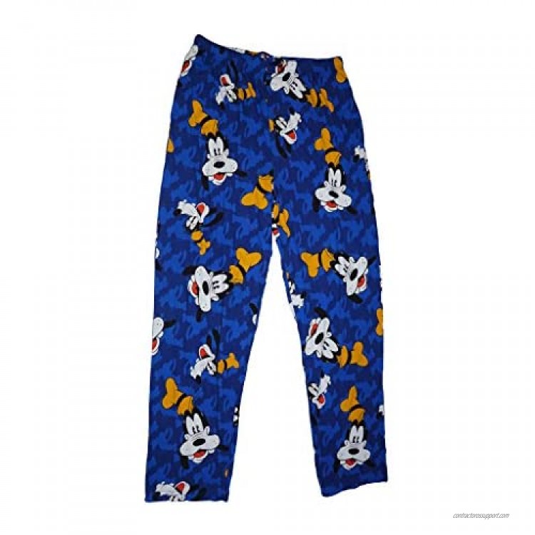 Disney Goofy Allover Mens Pajama Pant Royal