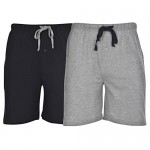 Hanes Men's 2-Pack Knit Sleep Pajama Drawstring Shorts