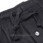 RENZER Men's Pajamas Pants 100% Knit Cotton Sleep Long Lounge Pants