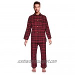 Casual Trends Classical Sleepwear Men’s 100% Cotton Flannel Pajama Set