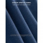 DAVID ARCHY Men's Cotton Raglan Sleepwear Long Sleeve Top & Bottom Pajama Lounge Set