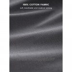 DAVID ARCHY Men's Soft Cotton Short Sleepwear Top & Bottom Loungewear Pajama Set