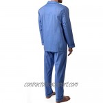Majestic International Men's Easy Care Long-Sleeve Pajama Set