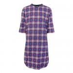 Mens Flannel Open Back Adaptive Hospital Patient Gowns