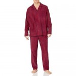 Nautica Men's Cozy Fleece Plaid Pajama Set