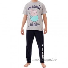 Peppa Pig Mens Daddy Pig Pajamas