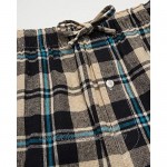 Ten West Apparel Flannel Pajamas Set - Long Sleeve Button Down Sleep Shirt and Flannel Sweatpants Sleepwear Set
