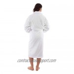 All-Cotton Bathrobe Thick Plush Cloth Housecoat Terry Toweling Sweat Steaming Clothes Comfortable & Warm