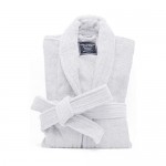 All-Cotton Bathrobe Thick Plush Cloth Housecoat Terry Toweling Sweat Steaming Clothes Comfortable & Warm