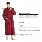 Cashmere Boutique: 100% Pure Cashmere Full Length Robe for Men (6 Colors 2 Sizes) Made in Nepal