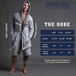 DudeRobe Men's Hooded Robe | As Seen on Shark Tank!