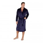 Eddie Bauer Plush Robe for Men Soft Fleece Spa Bath Robe with Belt