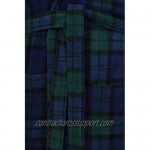 Men's Fleece Robe Scottish Black Watch Tartan