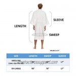 Men's Terry Cloth Bathrobe by Boca Terry Cotton Spa Robes Plush White Hotel Bath Robe M/L & 2X