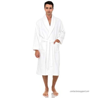 TowelSelections Men's Robe  Turkish Cotton Luxury Terry Shawl Bathrobe