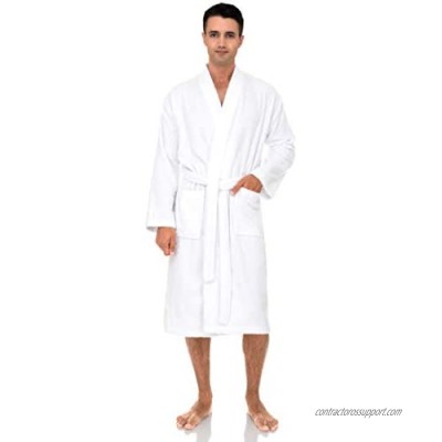 TowelSelections Men’s Robe  Turkish Cotton Terry Kimono Bathrobe
