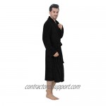 XING YE CHUAN Terry Cloth Robe for Men Men's Bathrobe Towel Robe for Spa and Hotel