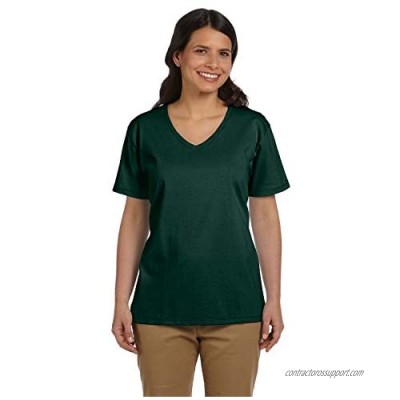 Hanes Women's Relaxed Fit ComfortSoft V-Neck T-Shirt