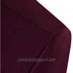 Boyland Men’s 3 Pieces Suit Shawl Lapel Tuxedo Suits One Button Tux Jacket Vest Trousers Dinner Wedding
