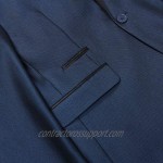 WEEN CHARM Men's Shawl Lapel 3-Pieces Suit Slim Fit One Button Dress Suit Blazer Jacket Pants Tux Vest