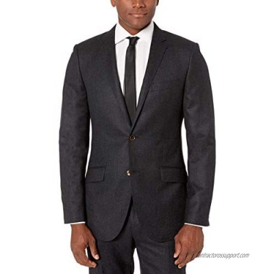  Brand - Buttoned Down Men's Slim Fit Italian Wool Flannel Suit Jacket
