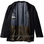 Haggar Men's Active Series Classic Fit Stretch Suit Separate Pant black blazer 46L