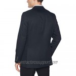 Haggar Men's Active Series Classic Fit Stretch Suit Separate Pant black blazer 46L
