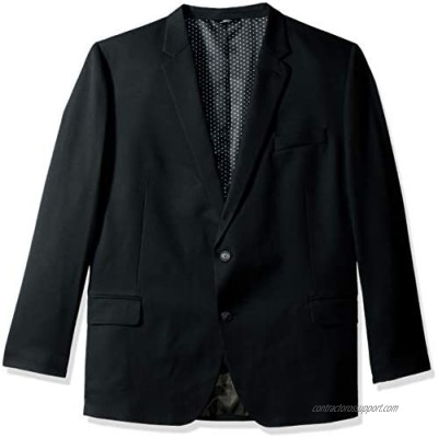 Haggar Men's Big and Tall B&T Active Series Stretch Classic Fit Suit Separate Coat  Black  50R