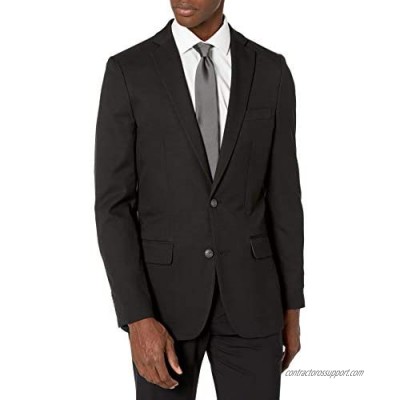 Haggar Men's Stretch Gab Slim Fit 2-Button Suit Separate Coat