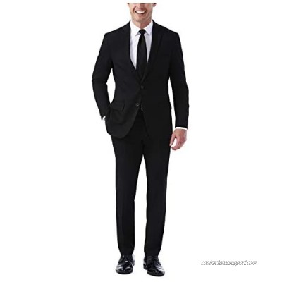 J.M. Haggar Men's Premium Performance Stretch Stria Slim Fit 2-Button Suit Separate Coat