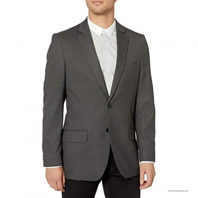 J.M. Haggar Men's Sharkskin Premium Tailored-Fit Stretch Suit Separate Coat