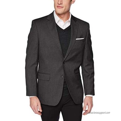 J.M. Haggar mens Texture Weave Stretch Classic Fit Suit Separate Coat