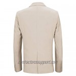 WEEN CHARM Mens Blazer Jacket Slim Fit Casual Two Button Solid Suit Separate Jacket