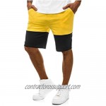 Cardigo Summer New Shorts for Men Casual Sports Slim Color Matching Jogging Five Points