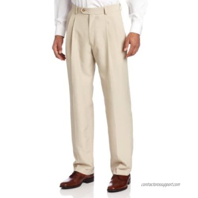 Haggar Men's Stria Pleat Front Suit Separate Pant