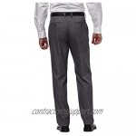 J.M. Haggar Men's Sharkskin Premium Classic-Fit Stretch Suit Separate Pant