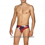 Arena Men's USA Red White and Blue 3-inch Brief Athletic Training Swimsuit