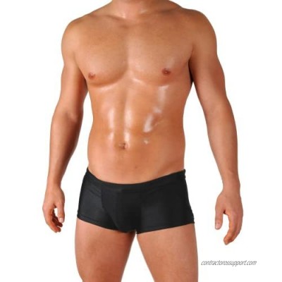 Gary Majdell Sport Mens Competition Style Boxer Brief Swimsuit with Front Pouch