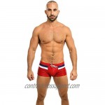 Taddlee Sexy Swimwear Men's Swim Boxer Trunks Square Cut Swimsuits Bathing Suits