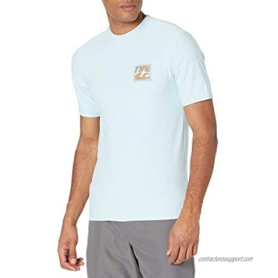 Billabong Men's Classic Loose Fit Short Sleeve Rashguard Surf Tee Shirt