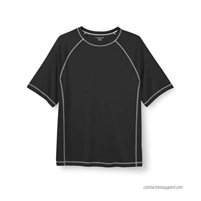  Essentials Men's Big & Tall Short-Sleeve Quick-Dry UPF 50 Swim Tee fit by DXL