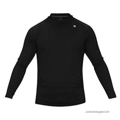 Hurley Men's Nike Dri-fit Long Sleeve Sun Protection +50 UPF Rashguard Shirt