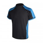 Men's Solid Rashguard UPF 50+ Swim Shirt Mens Sprint UPF50+ Sun Protective Rash Guard Active Shirt