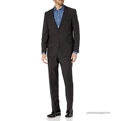 DKNY Men's Slim Fit Wool Suit